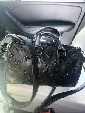Louis Vuitton Monogram Seal City Keepall XS with strap